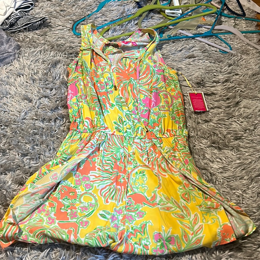 Lily Pulitzer romper- size medium